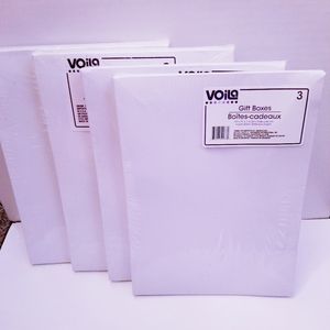 Volia Gift Boxes 3pk Lots of 3  New